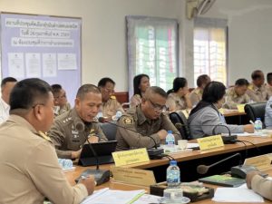 ประชุมอำเภอจอมพระ